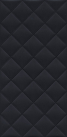 11136R Плитка Тропикаль чёрный структура обрезной 30x60